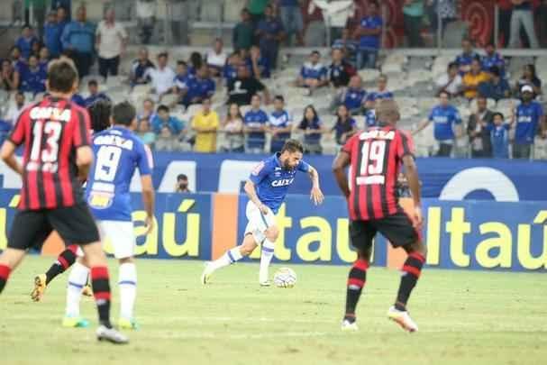 Fotos da partida entre Cruzeiro e Atltico-PR no Mineiro