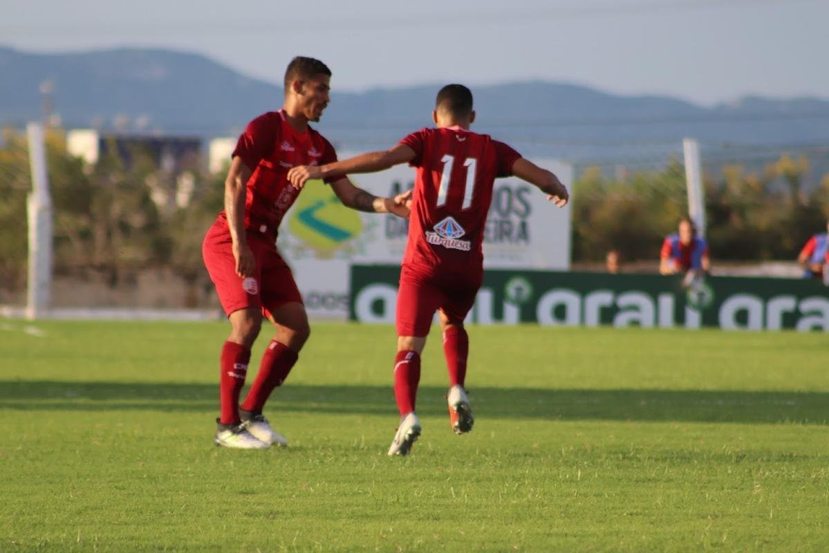 Thiago foi quem abriu o placar na vitória do Náutico, por 3 a 1, diante do Afogados, pelo Estadual, no mês de fevereiro