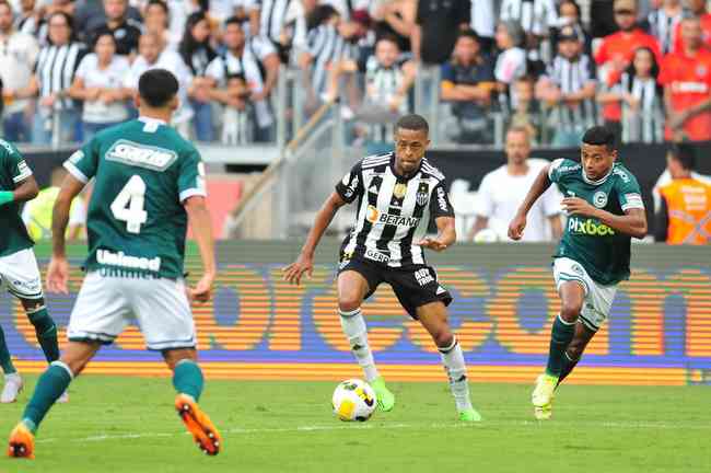 Fotos do jogo entre Atlético e Goiás, no Mineirão, em Belo Horizonte, pela 23ª rodada da Série A do Brasileiro