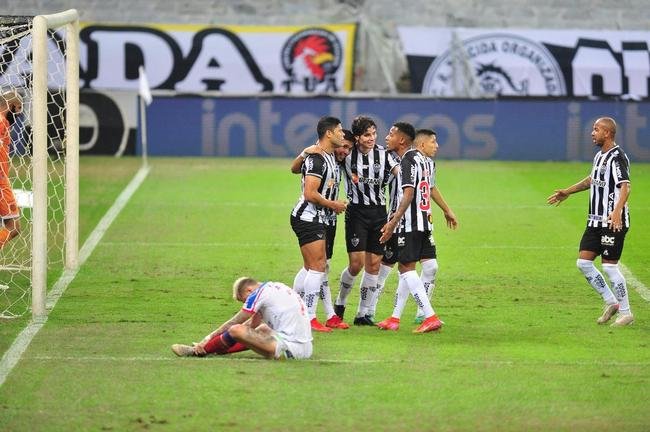 Imagens do confronto entre Atltico e Bahia, vlido pelas oitavas de final da Copa do Brasil 2021