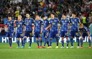 Cobranas de pnaltis no jogo Japo e Crocia, pelas oitavas de final da Copa do Mundo.