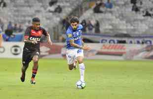 No segundo tempo, Fred marcou duas vezes e ampliou vantagem do Cruzeiro para 3 a 0