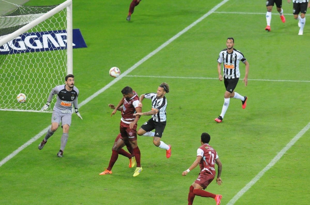 Fotos da goleada do Atltico sobre o Patrocinense, no Mineiro, pela 11 rodada do Mineiro