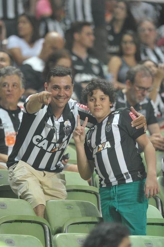 Torcedores do Atltico lotaram Independncia em partida contra o Defensor, pela Copa Libertadores