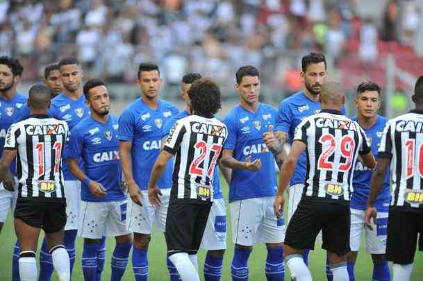 Imagens do clássico entre Atlético e Cruzeiro, no Independência