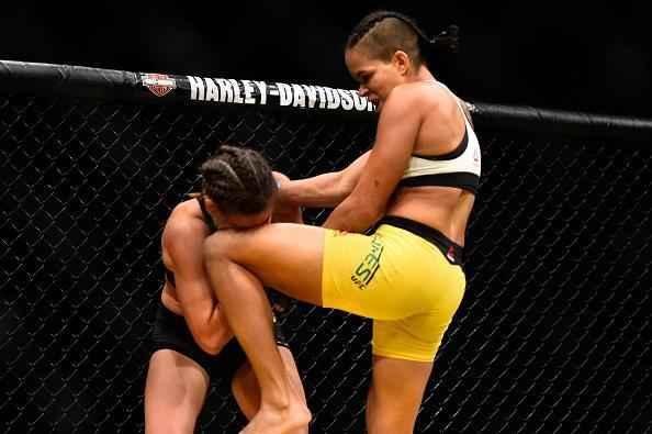 Fotos da grande vitória de Amanda Nunes pelo cinturão do UFC