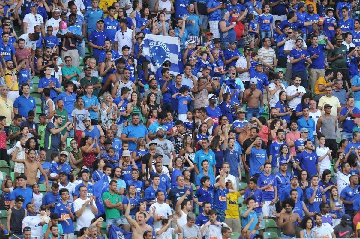 Imagens do jogo entre Cruzeiro e Coritiba, no Independncia, pela final do Campeonato Brasileiro Sub-20