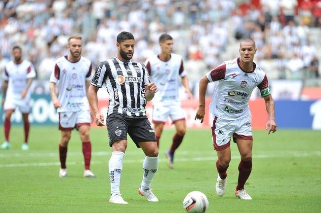 Fotos do jogo entre Atltico e Patrocinense, pelo Campeonato Mineiro