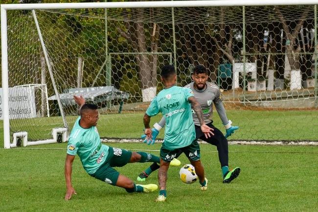Am�rica segue em prepara��o para enfrentar o Corinthians