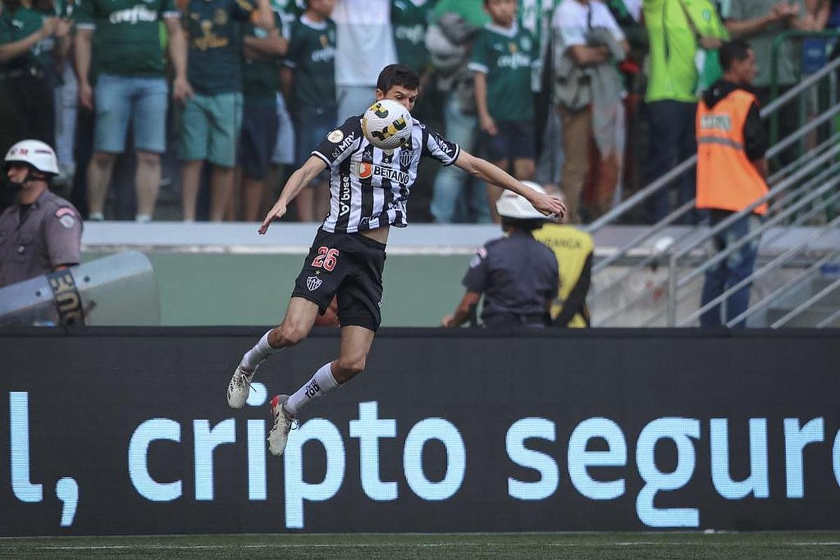 Fotos do jogo entre Palmeiras e Atltico, pelo Campeonato Brasileiro