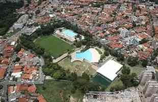 Vila Olmpica foi construda em 1973 e serviu como centro de treinamentos. Depois, virou um clube para associados 
