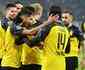 Inter de Milo abre 2 a 0, mas Borussia Dortmund reage e vence duelo direto
