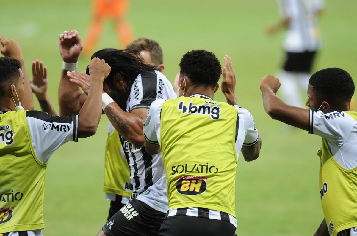 Fotos do jogo entre Atltico e Coimbra, no Mineiro, em Belo Horizonte, pela quinta rodada do Campeonato Mineiro de 2021 