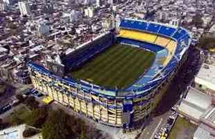 Alapo do Boca Juniors, La Bombonera tem capacidade para  54.000 pessoas