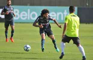 Atltico derrotou Coimbra em jogo-treino na Cidade do Galo com gols de Galdezani, Edinho e Fbio Santos