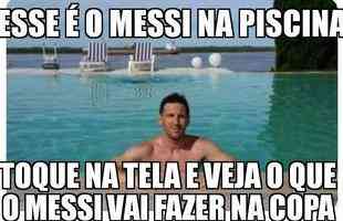 Memes da estreia ruim de Messi na Copa do Mundo 2018