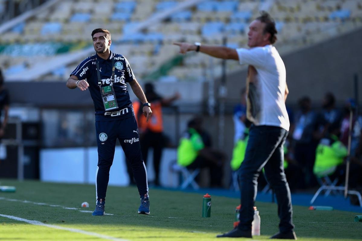 Fotos da deciso da Copa Libertadores 2020 entre Palmeiras e Santos, no Maracan, no Rio de Janeiro (AFP / Mauro Pimentel / Ricardo Moraes / Silvia Izquierdo)