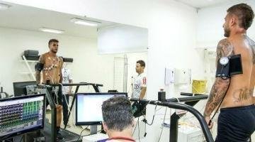 Jogadores do Atltico realizaram testes fsicos e cardiolgicos nesta quinta-feira