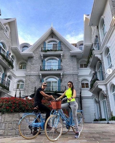 Egdio e a esposa Thaysa viajaram para Gramado, municpio do Rio Grande do Sul