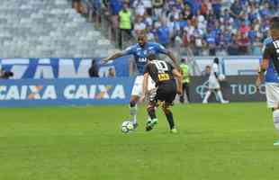 Fotos do jogo entre Cruzeiro e So Paulo