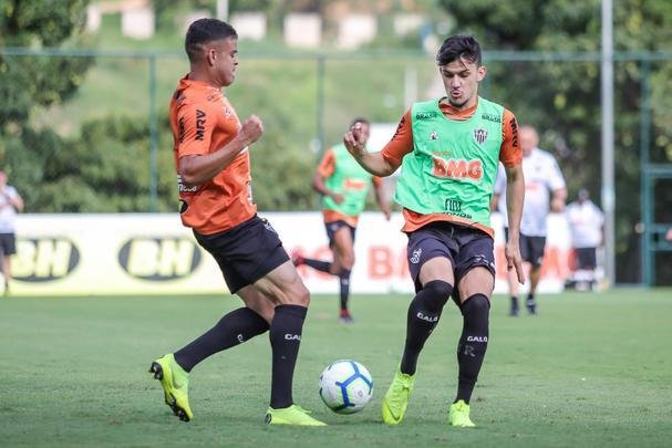 Veja fotos do jogo-treino do Atlético com o time sub-20