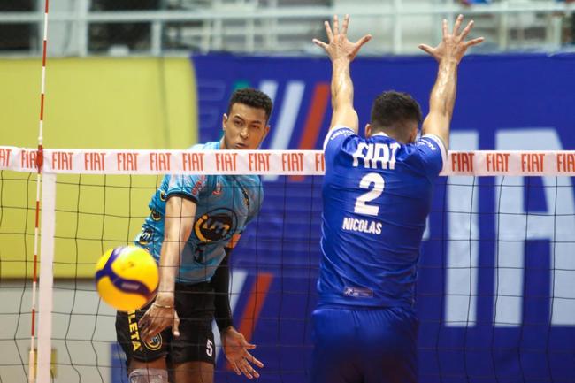 Minas abriu srie semifinal contra o Itapetininga com vitria por 3 a 0, em Saquarema