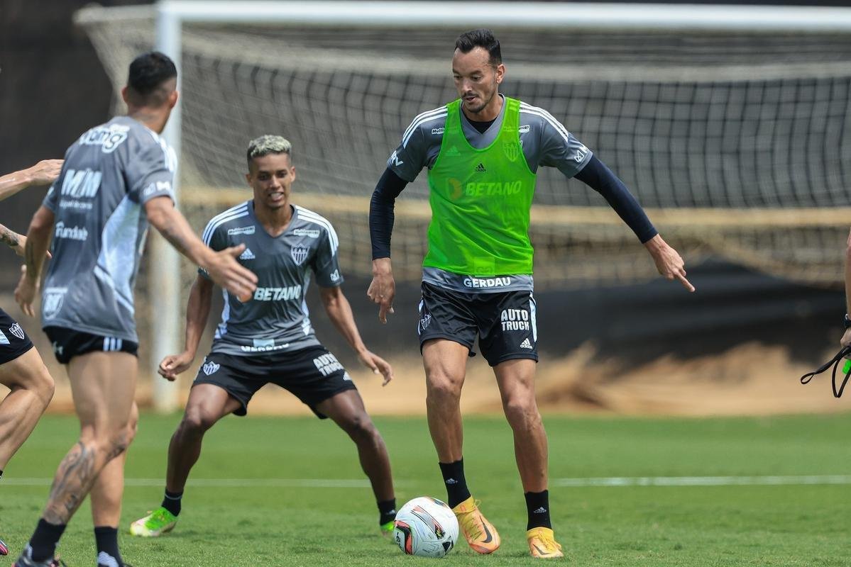 Atltico treinou na manh desta segunda-feira (16/1) na Cidade do Galo.