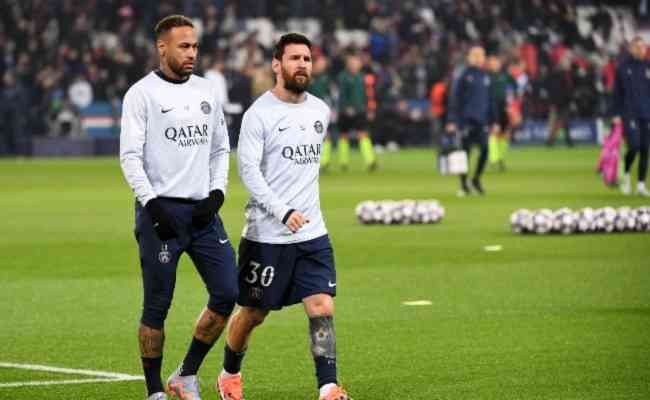 Neymar e Messi j atuaram juntos por Barcelona e PSG