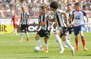 Atltico e Bahia se enfrentaram em jogo da 16 rodada do Campeonato Brasileiro