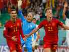Espanha estreia com goleada por 7 a 0 sobre a Costa Rica na Copa do Mundo