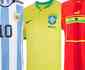 Copa do Mundo: veja os uniformes das selees para o Mundial no Catar