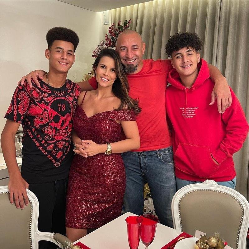 Gomes, goleiro do time campe�o da Tr�plice Coroa em 2003