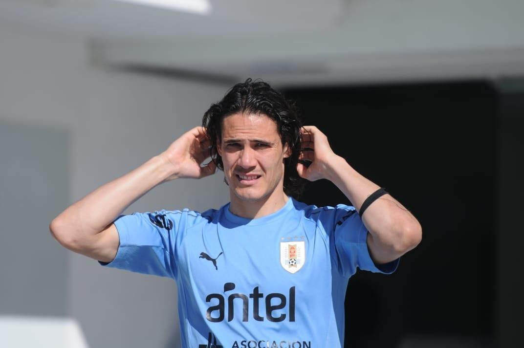 Uruguai trabalhou na manh deste sbado, no CT do Atltico, em Vespasiano