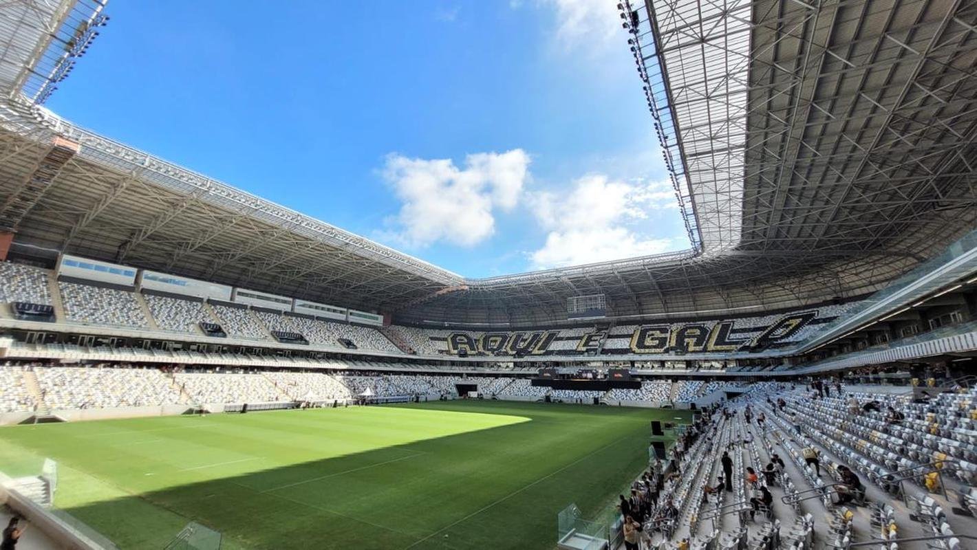 Fotos da inaugurao da Arena MRV, do Atltico