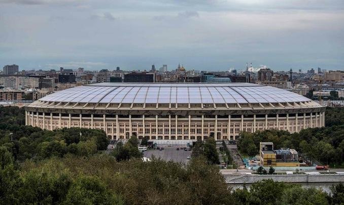 Luzhniki receberá quatro jogos da primeira fase, um duelo das oitavas, uma semifinal e a decisão