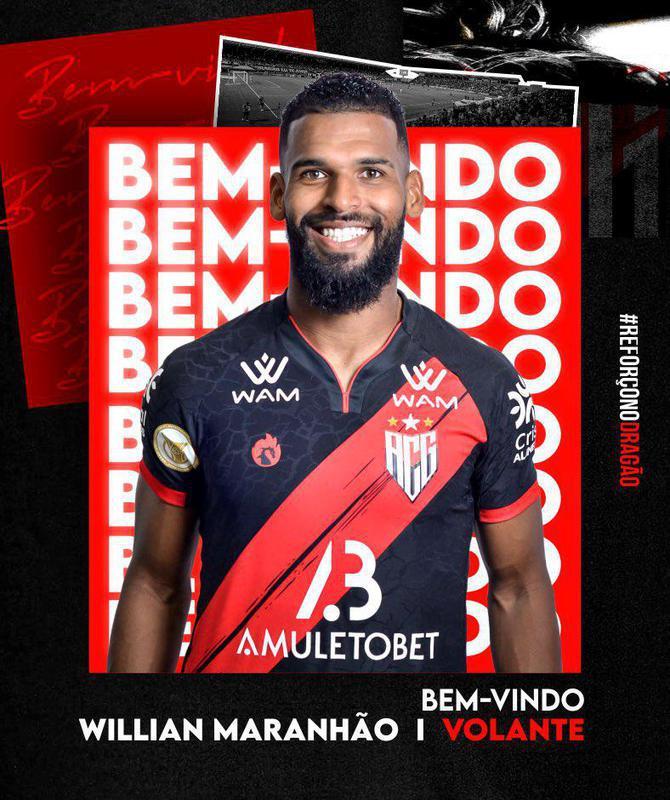 Atltico-GO contratou o volante Willian Maranho
