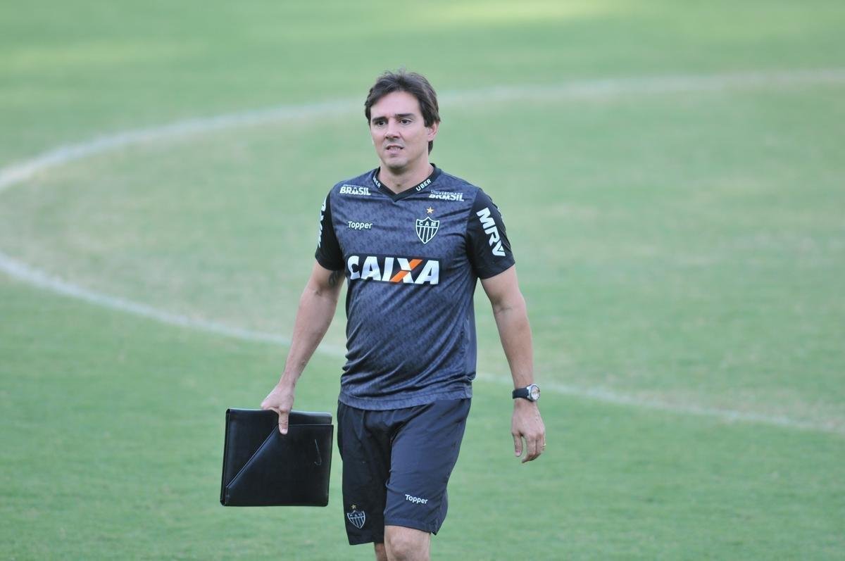 Jogadores do Atltico treinaram na tarde desta quinta-feira, dia seguinte ao empate por 0 a 0 com a Chapecoense