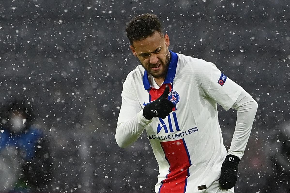 Fotos do jogo entre Bayern de Munique e Paris Saint-Germain, na Allianz Arena, em Munique, pela ida das quartas de final da Liga dos Campees da Europa