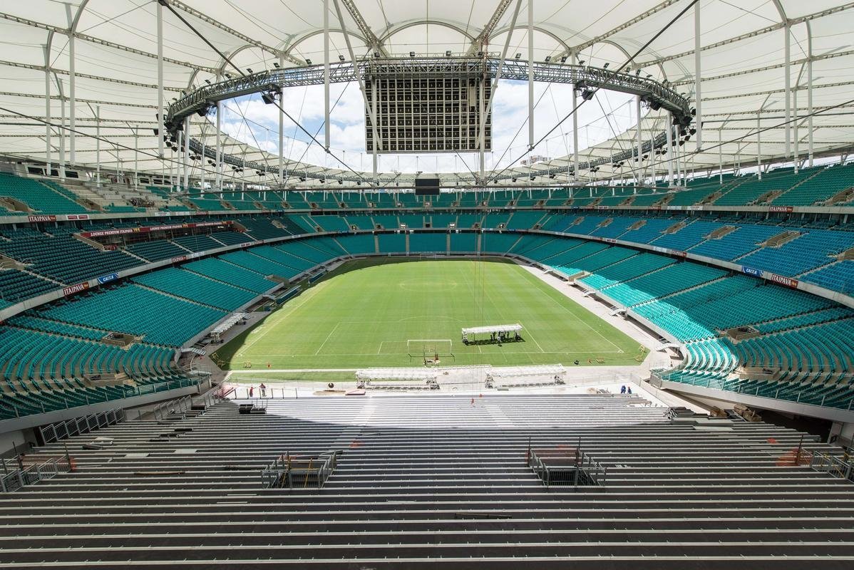 Estdio de Salvador receber dez partidas de futebol na Olimpada do Rio 