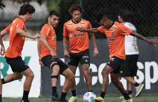 Atltico fecha preparao para enfrentar o Juventude; veja fotos