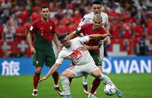 No Estdio Icnico de Lusail, Portugal e Sua se enfrentam pelas oitavas de final da Copa do Mundo do Catar