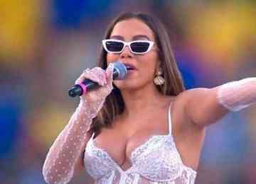 Popstar brasileira foi convidada pela Conmebol para cantar pela segunda vez na decisão da competição sul-americana