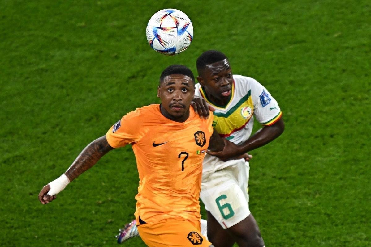 Fotos do jogo entre Senegal e Holanda no Estdio Al Thumama, pelo Grupo A da Copa do Mundo, no Catar
