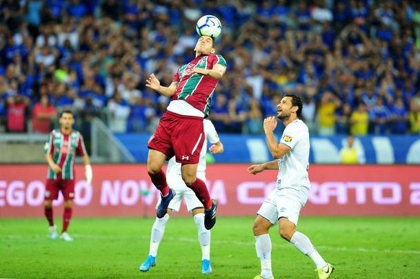 No segundo tempo, Cruzeiro pressionou o Fluminense em busca do gol da vitria