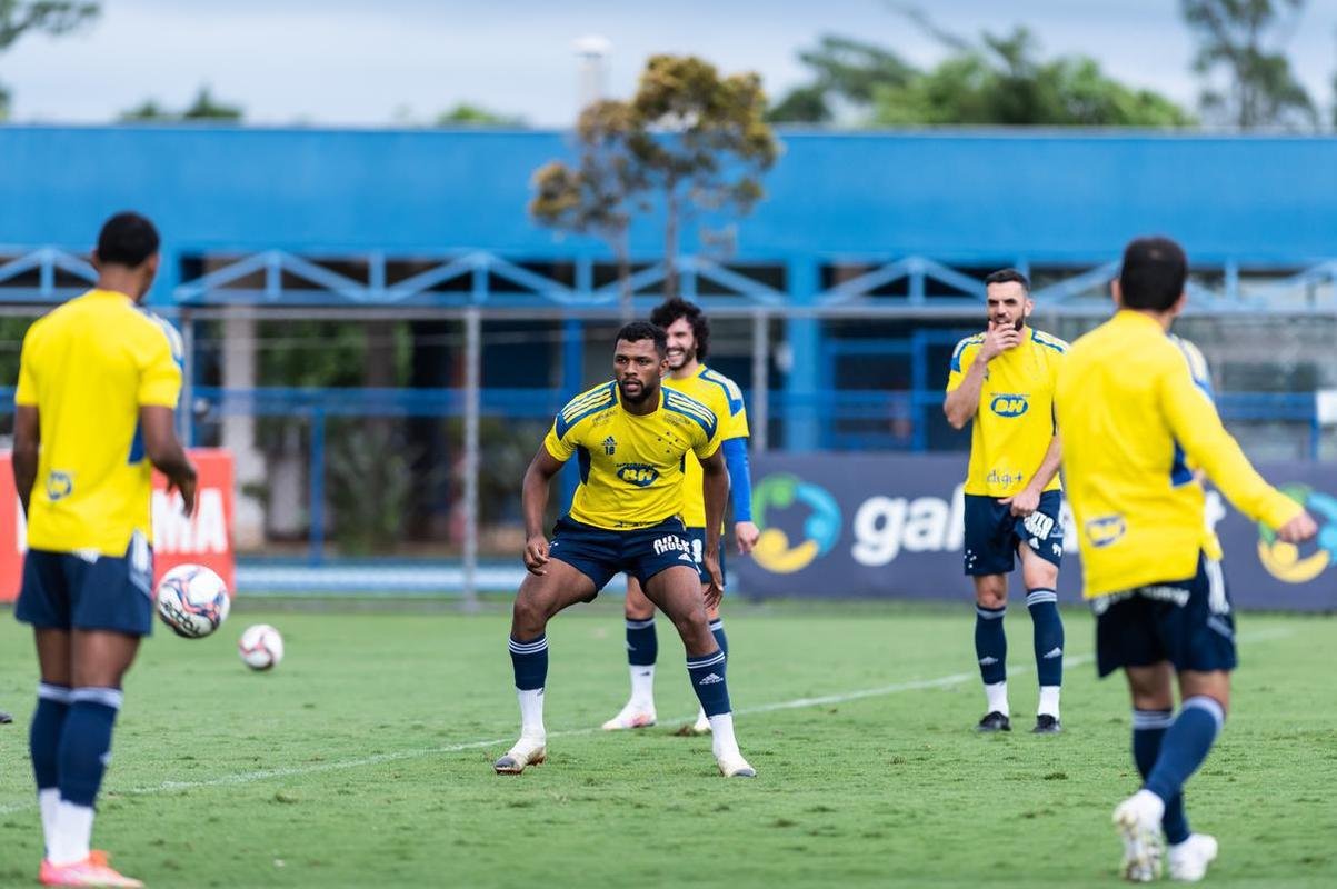 Fotos do treino do Cruzeiro nesta quarta-feira (20/10) na Toca II