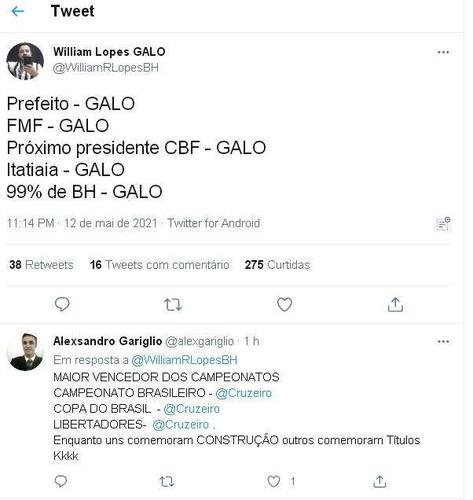 Atleticanos 'aprovaram' a compra da Itatiaia por Rubens Menin