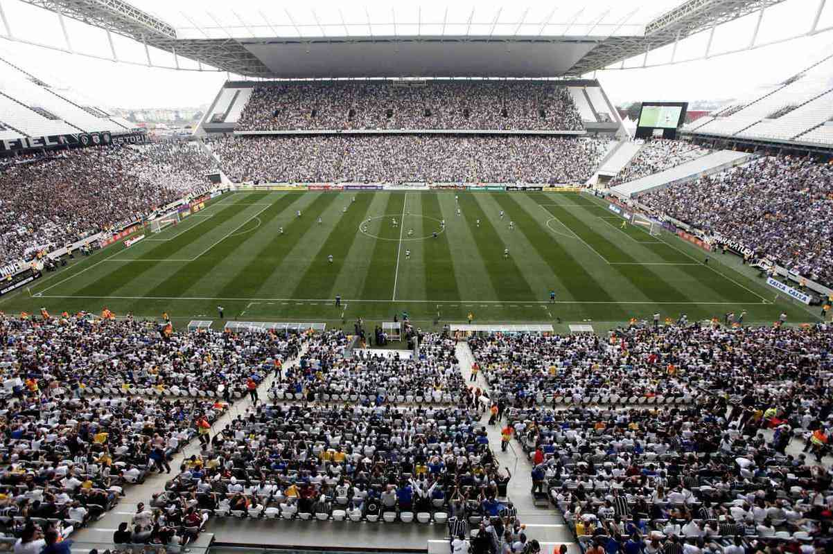 Estdio do Corinthians, em So Paulo, receber dez partidas de futebol na Olimpada