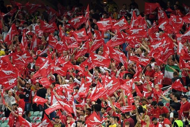 Arsenal e Chelsea se enfrentaram nesta tera-feira, diante de milhares de torcedores no Estdio Olmpico de Baku