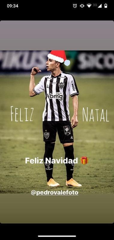 Savarino desejou feliz Natal a todos