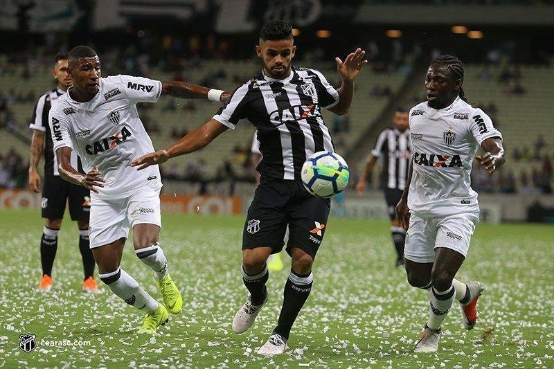 No Castelo, o Atltico perdeu por 2 a 1 para o Cear, em jogo da 31 rodada do Brasileiro